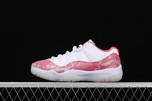 All categories Air Jordan Jordan series basketball shoes Air Jordan 11 X version Air Jordan 11 Low Retro "Snakeskin" AJ11 Joe 11 pink snake pattern AH7860-106